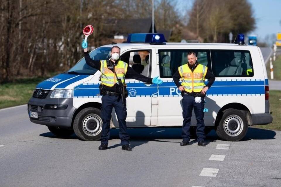 Grenzkontrolle zu Bayern