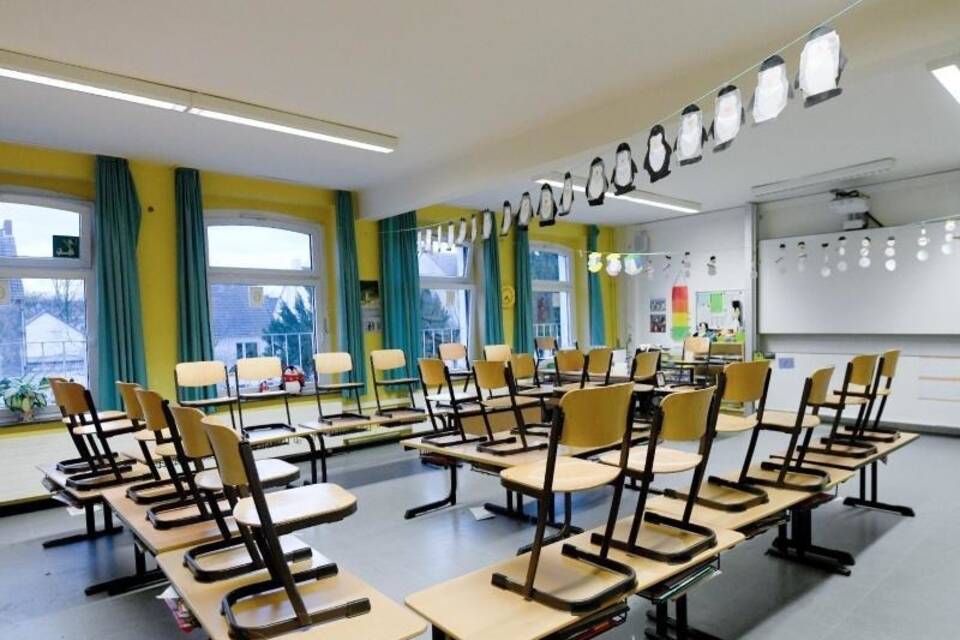 Leeres Klassenzimmer