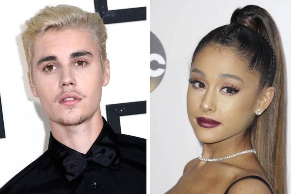 Justin Bieber und Ariana Grande