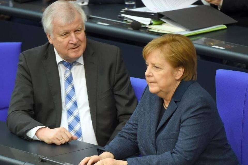 Seehofer und Merkel Seehofer und Merkel
