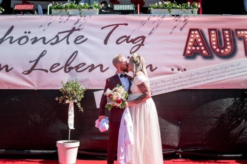 Hochzeit im Autokino
