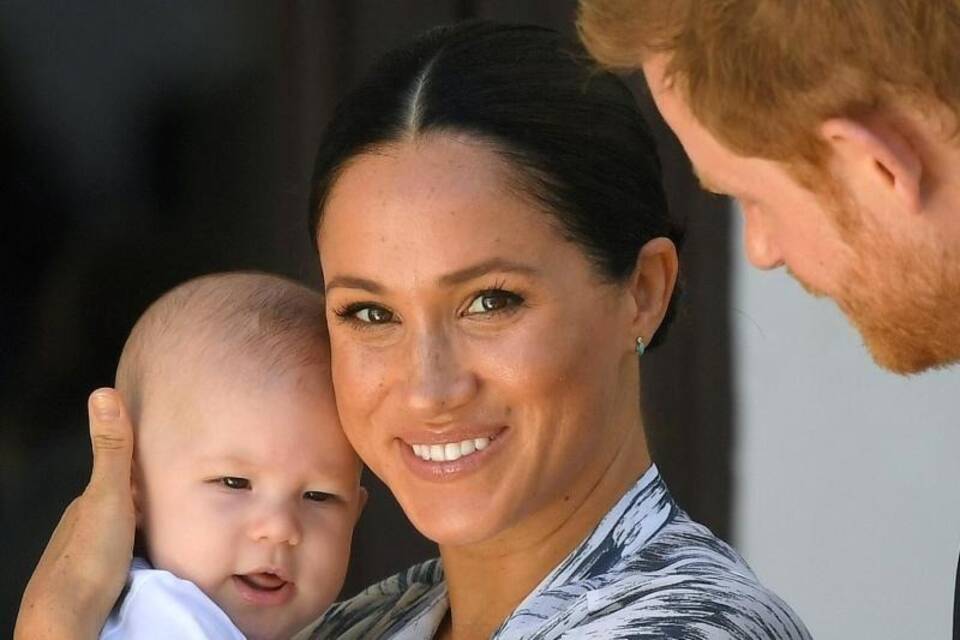 Harry und Meghan und Archie Harry und Meghan und Archie