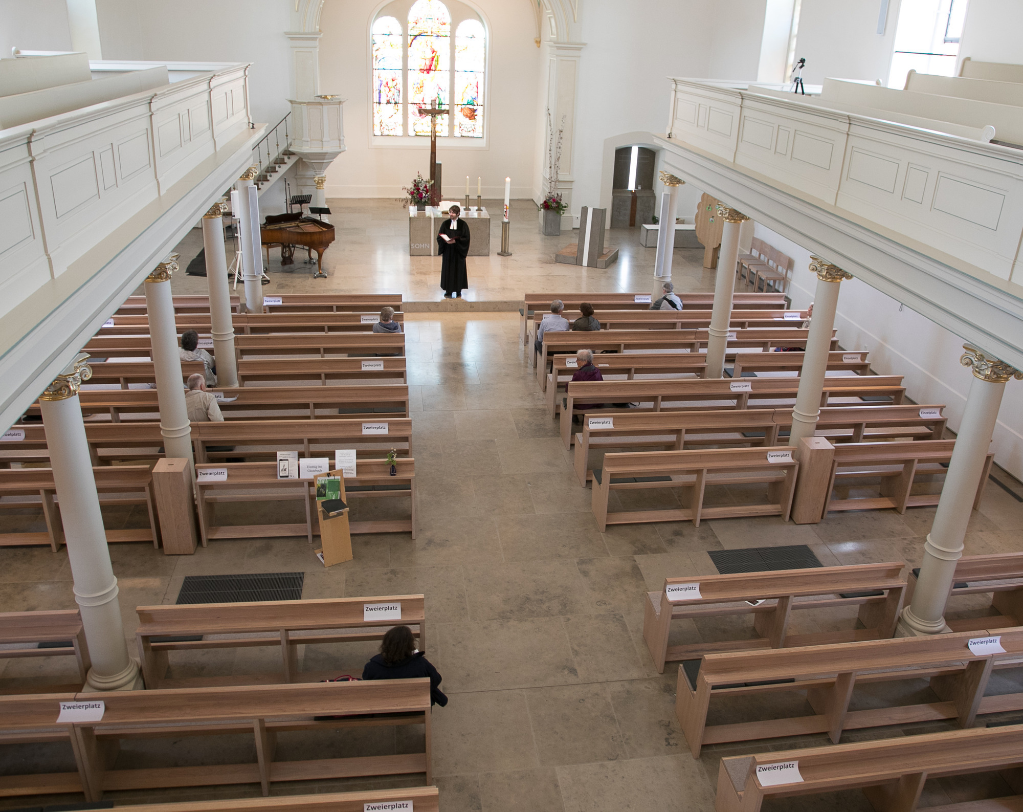 Evangelische Gemeinde Schriesheim Ruckkehr Zur Normalitat Verlief Zogerlich Bergstrasse Rnz