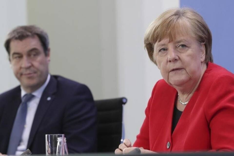 Merkel und Söder Merkel und Söder