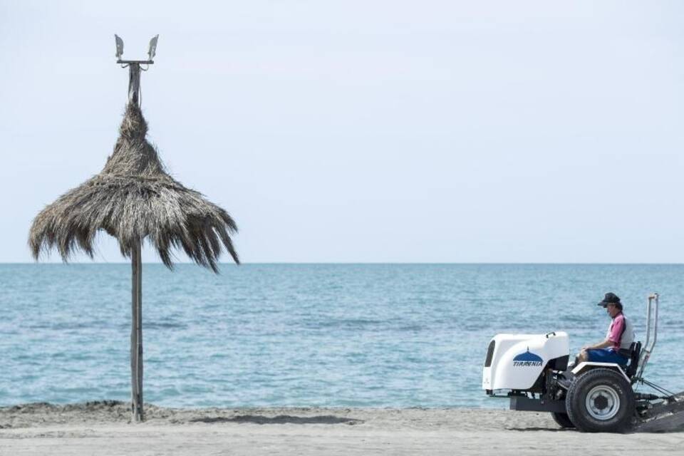 Strand in Italien