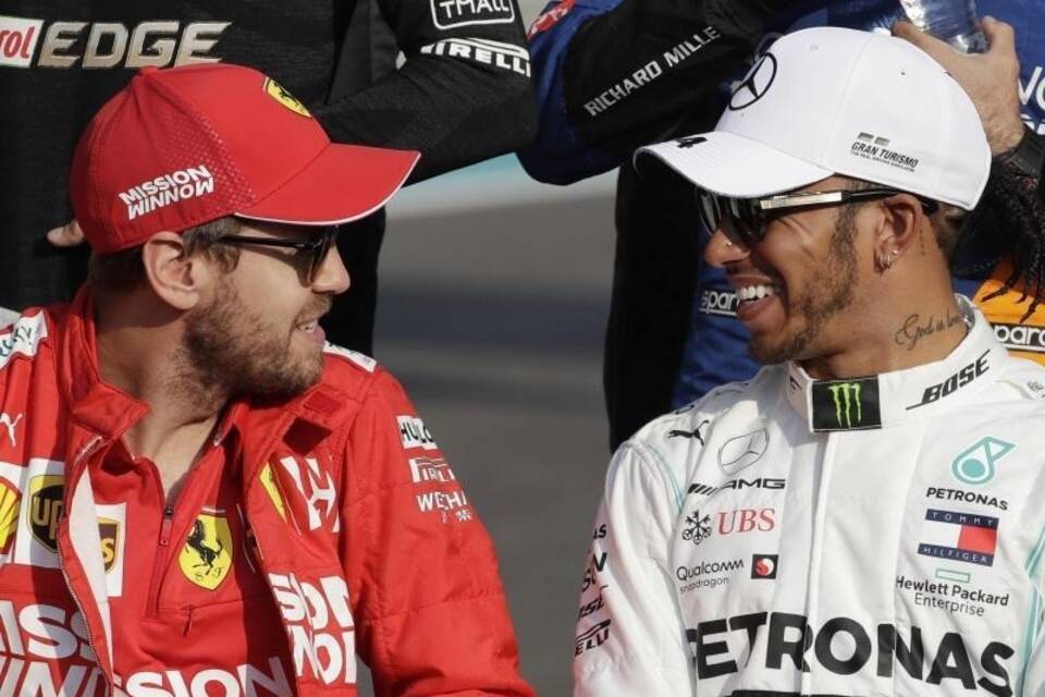 Vettel und Hamilton