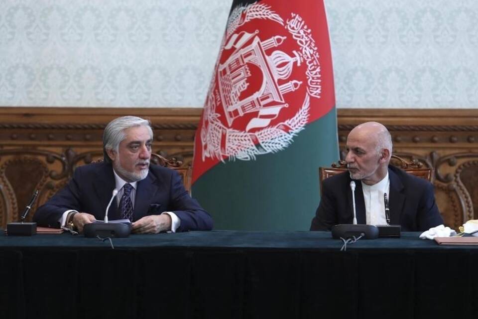 Aschraf Ghani und Abdullah Abdullah Aschraf Ghani und Abdullah Abdullah