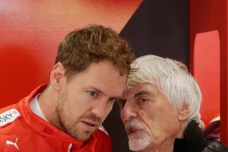 Vettel und Ecclestone