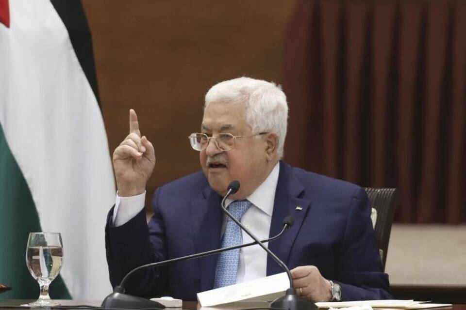 Palästinenserpräsident Abbas