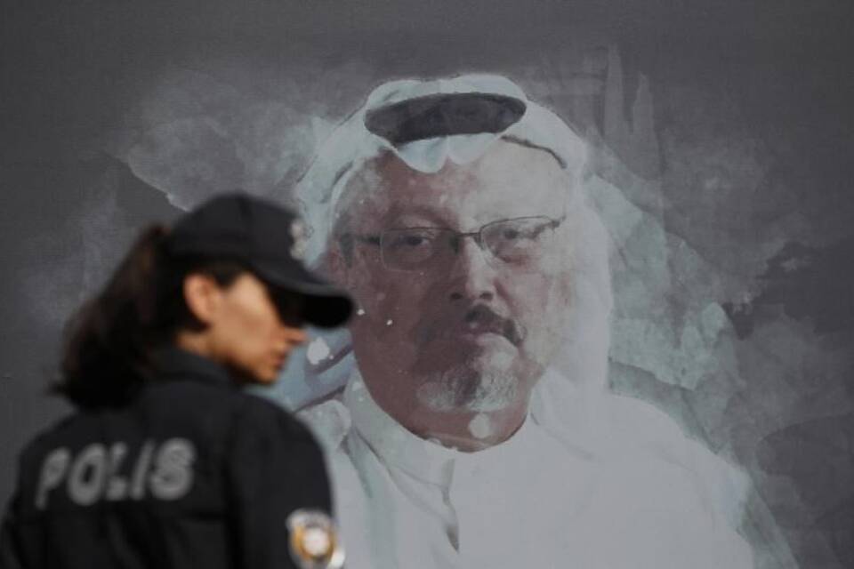 Khashoggi-Wandbild Khashoggi-Wandbild