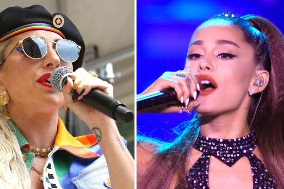 Lady Gaga und Ariana Grande Lady Gaga und Ariana Grande