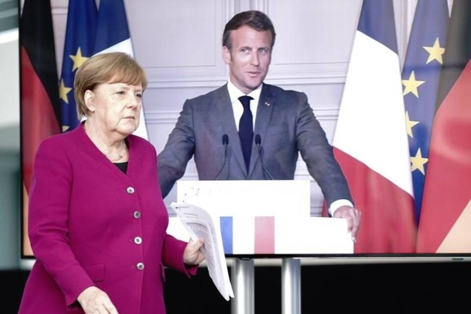Merkel und Macron Merkel und Macron