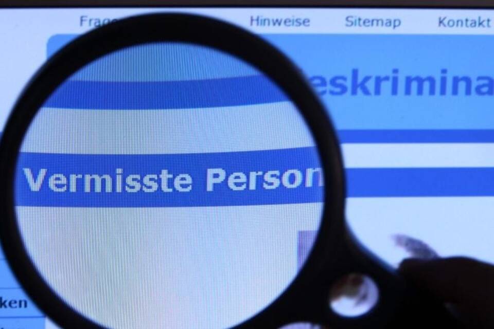 Fahndungsseite des BKA nach vermissten Personen