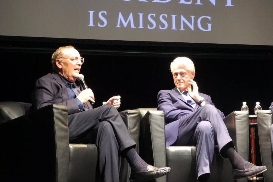 Bill Clinton und James Patterson Bill Clinton und James Patterson