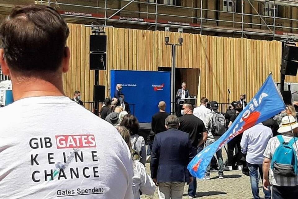 AfD-Demo in Stuttgart