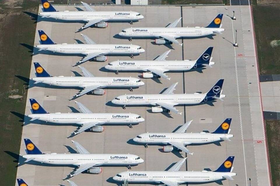 Lufthansa am Boden Lufthansa am Boden
