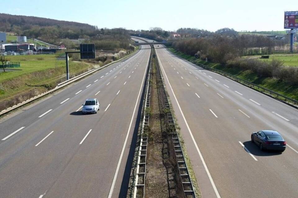 Leere Autobahn