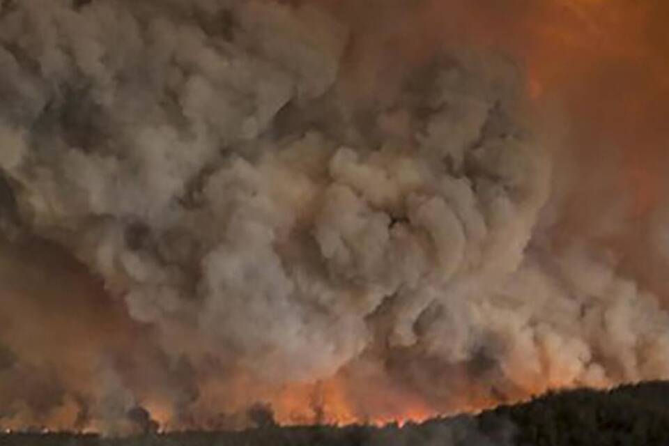 Buschbrand in Australien Buschbrand in Australien