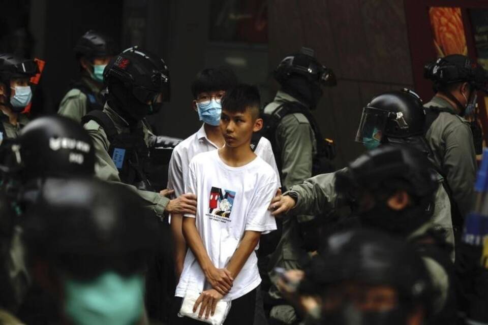 Proteste in Hongkong