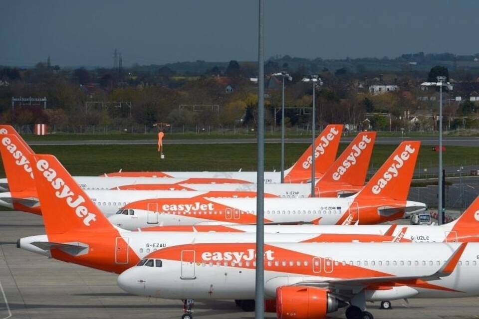 Easyjet-Maschinen Easyjet-Maschinen