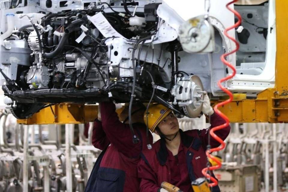 Autoproduktion in China Autoproduktion in China