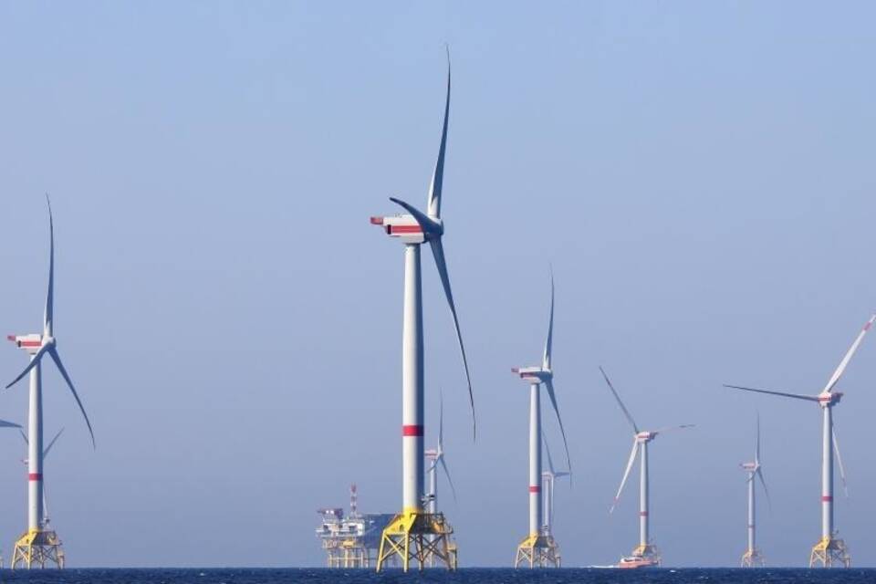 Offshore-Windpark "Wikinger" in der Ostsee