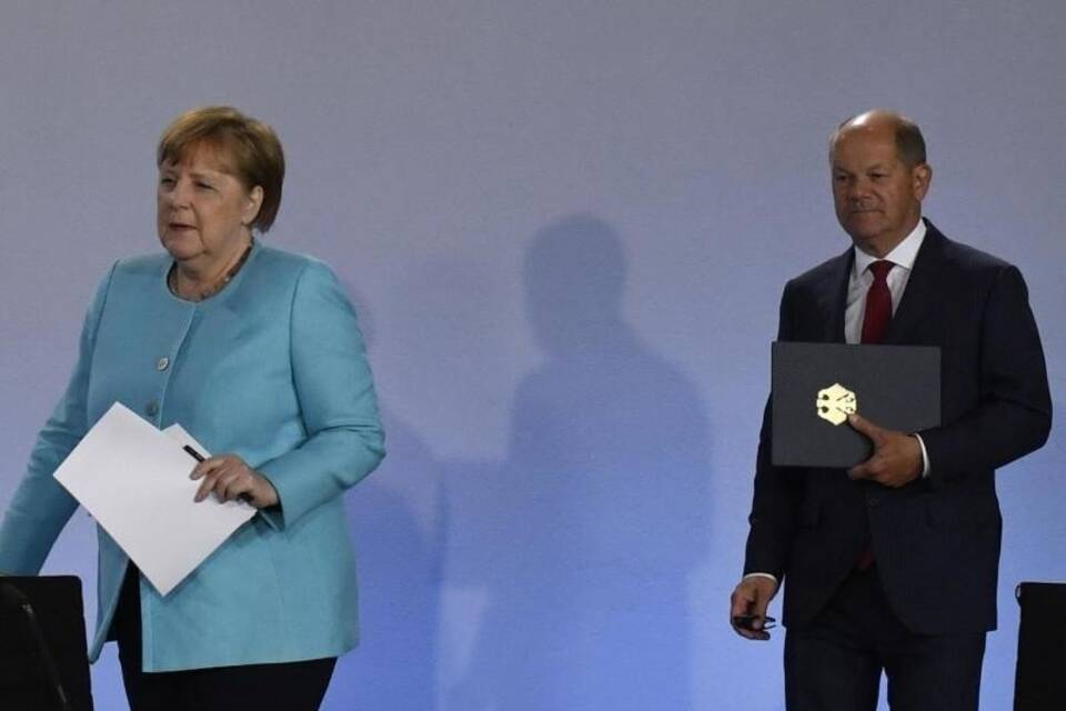Kanzlerin und Vize Kanzlerin und Vize
