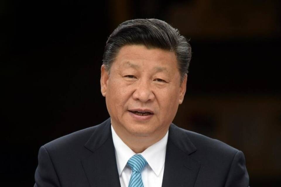 Der chinesische Präsident Xi Jinping Der chinesische Präsident Xi Jinping