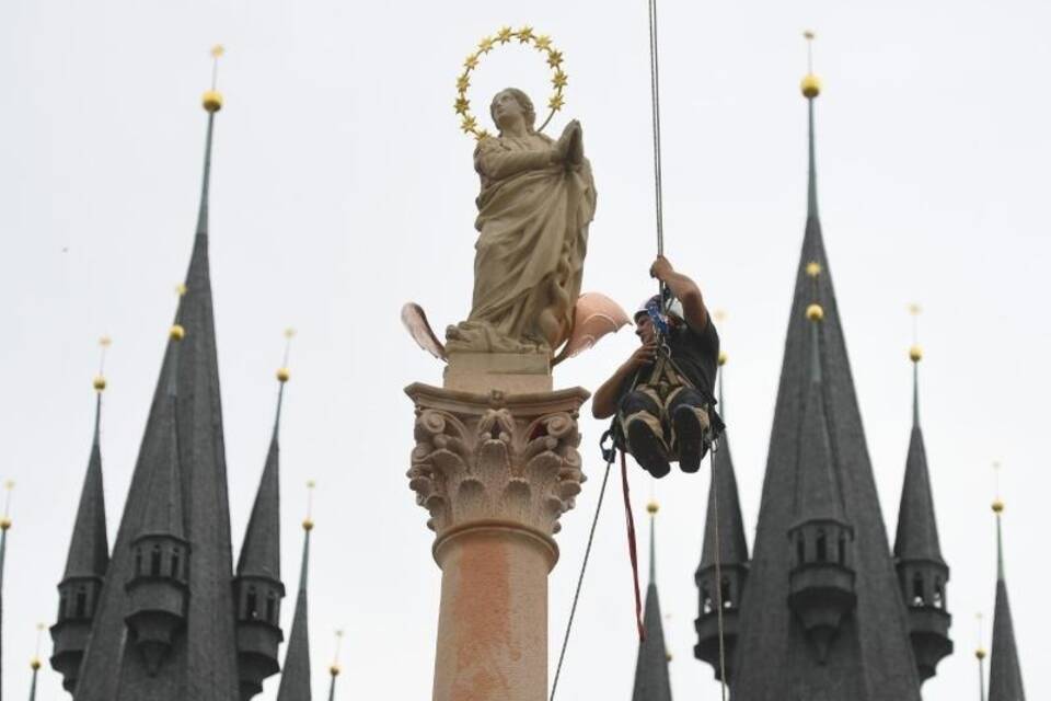 Historische Mariensäule Historische Mariensäule