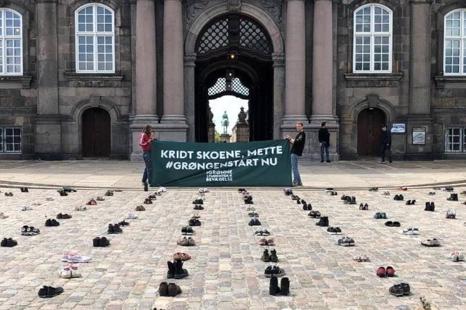 Dänen protestieren Dänen protestieren