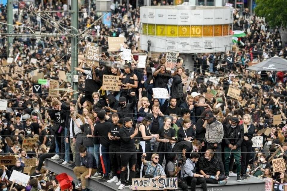 Demonstration in Berlin Demonstration in Berlin