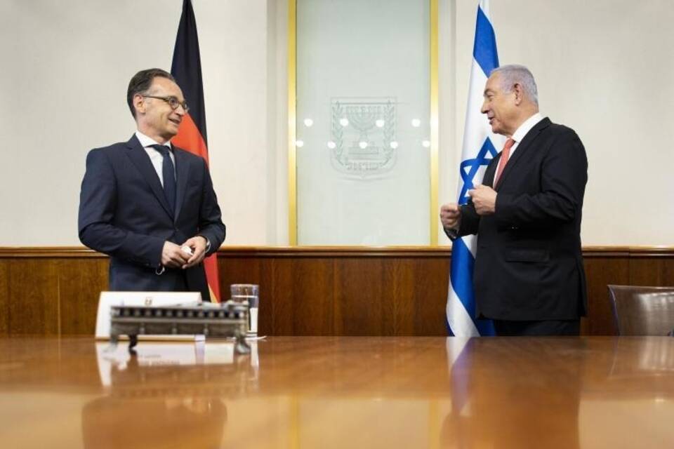 Maas und Netanjahu
