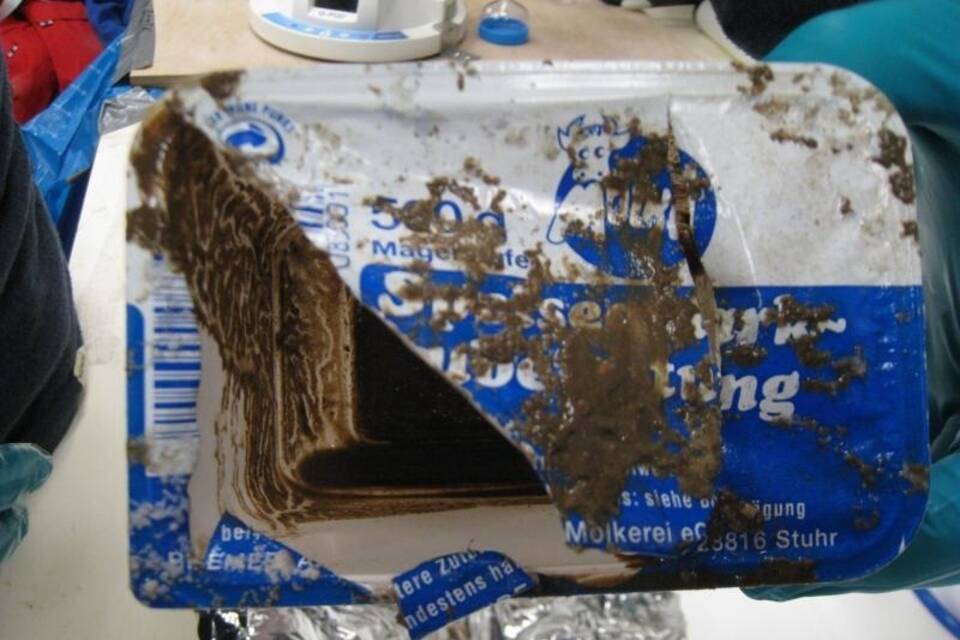 Eine Quarkpackung vom Meeresboden Eine Quarkpackung vom Meeresboden