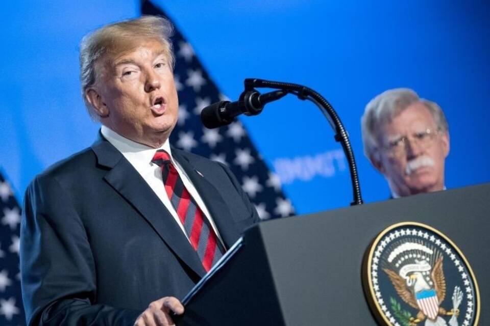 Trump und Bolton Trump und Bolton