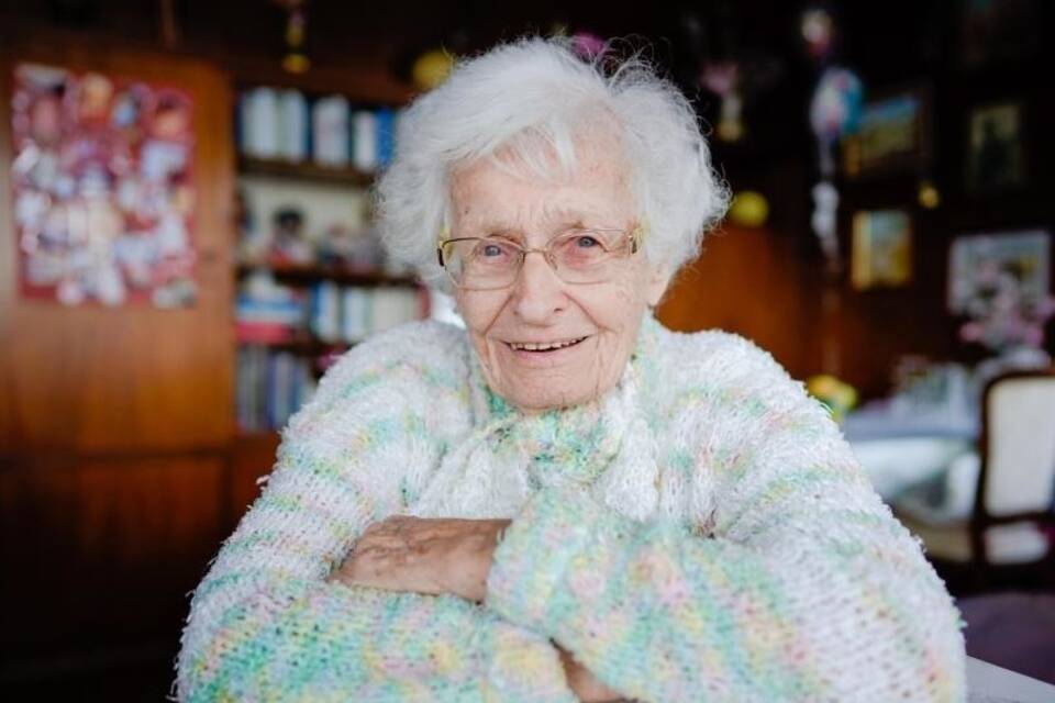 101-jährige Stadträtin Lisel Heise 101-jährige Stadträtin Lisel Heise