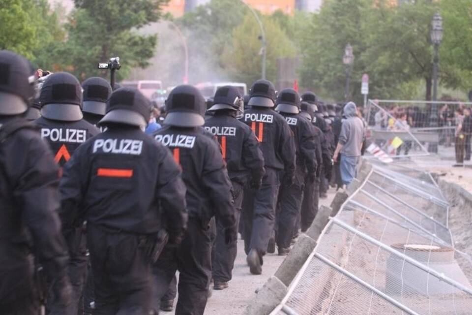 Polizeieinsatz in Berlin