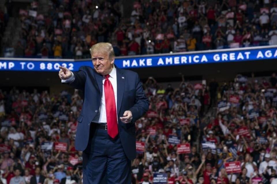 Trump-Auftritt Trump-Auftritt