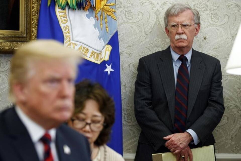 Trump und Bolton Trump und Bolton