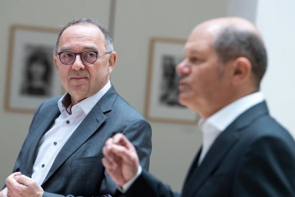 Walter-Borjans und Scholz Walter-Borjans und Scholz