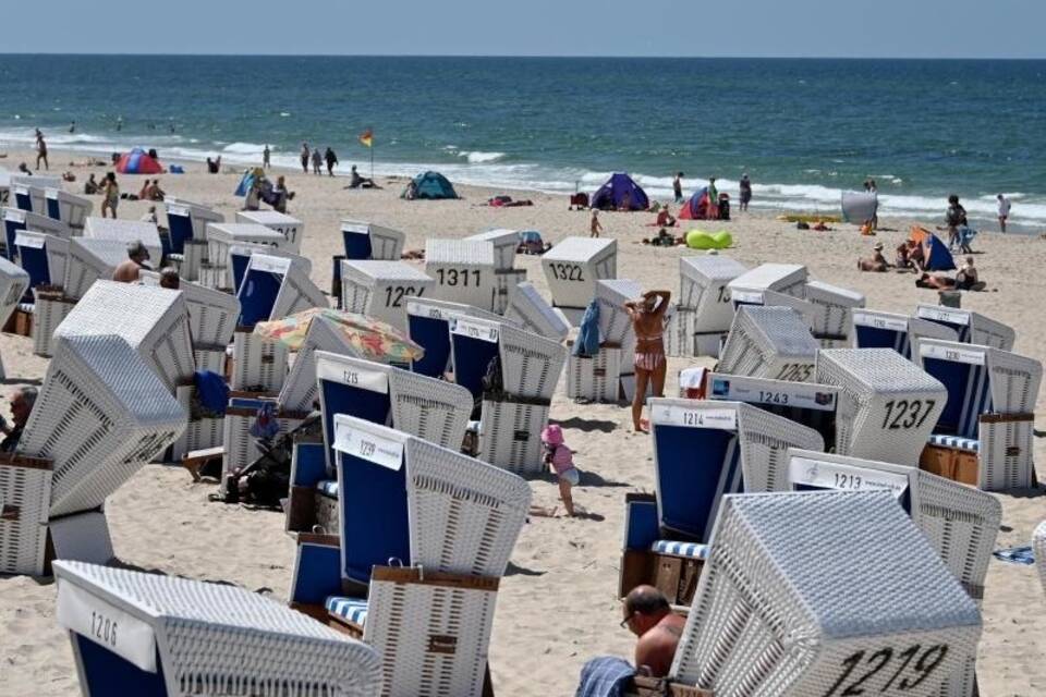 Strandkörbe auf Sylt Strandkörbe auf Sylt