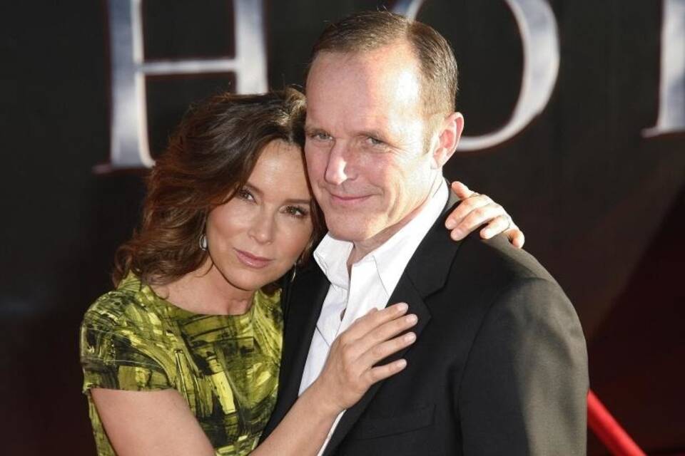 Jennifer Grey und Clark Gregg