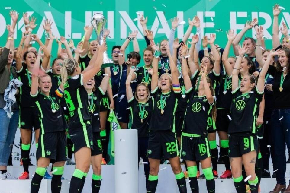 Pokal-Jubel Pokal-Jubel