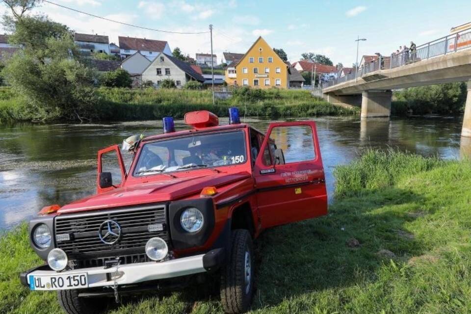 Badeunfall an der Donau