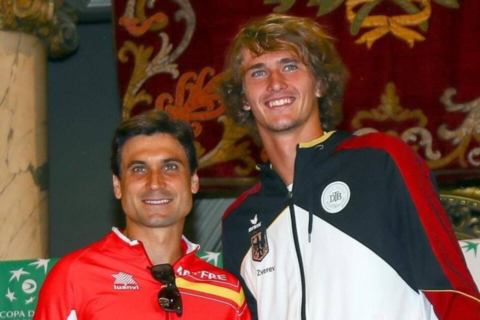 Zverev und Ferrer Zverev und Ferrer