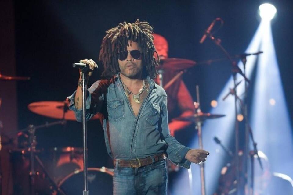 US-Rockstar Lenny Kravitz