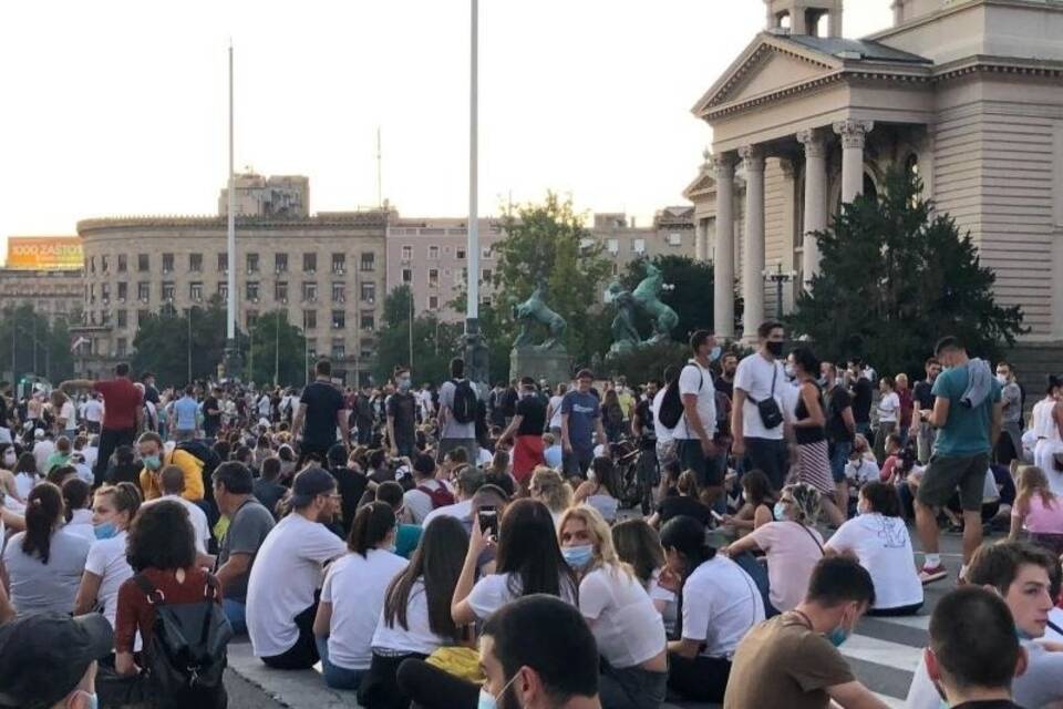 Friedliche Proteste