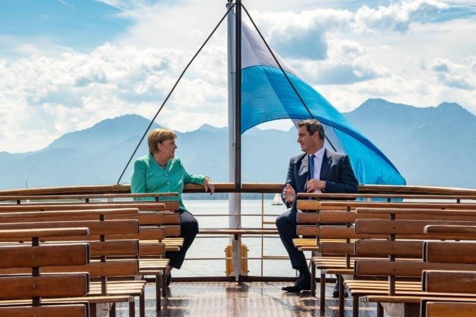 Merkel und Söder