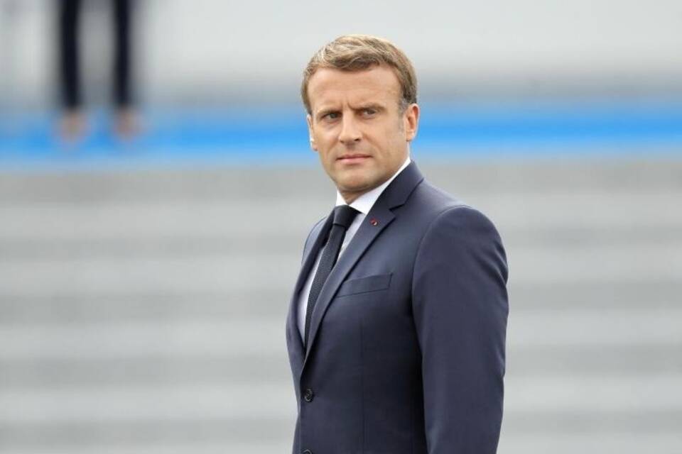 Präsident Macron