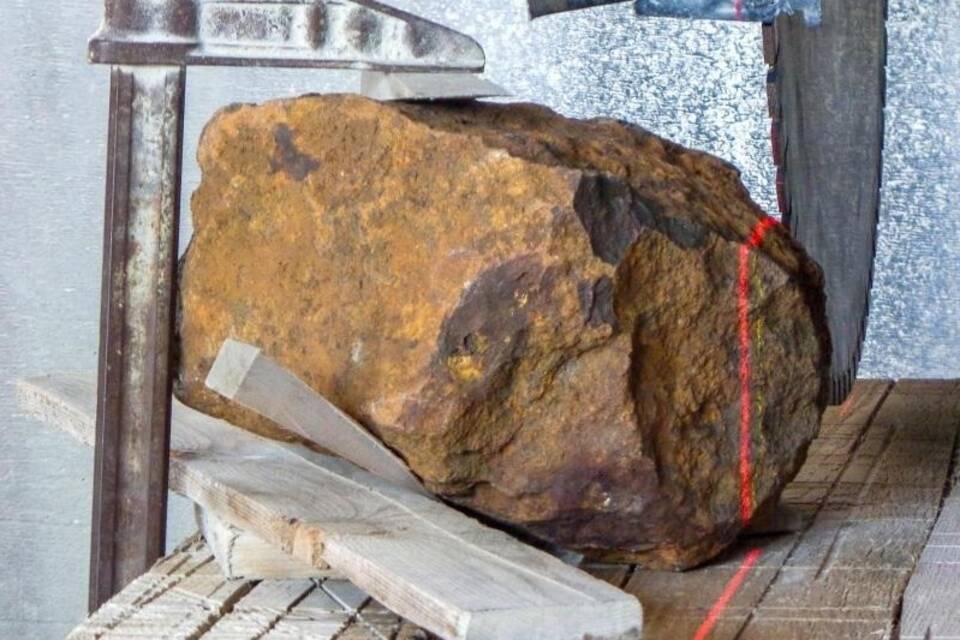 Größter deutscher Meteorit Größter deutscher Meteorit