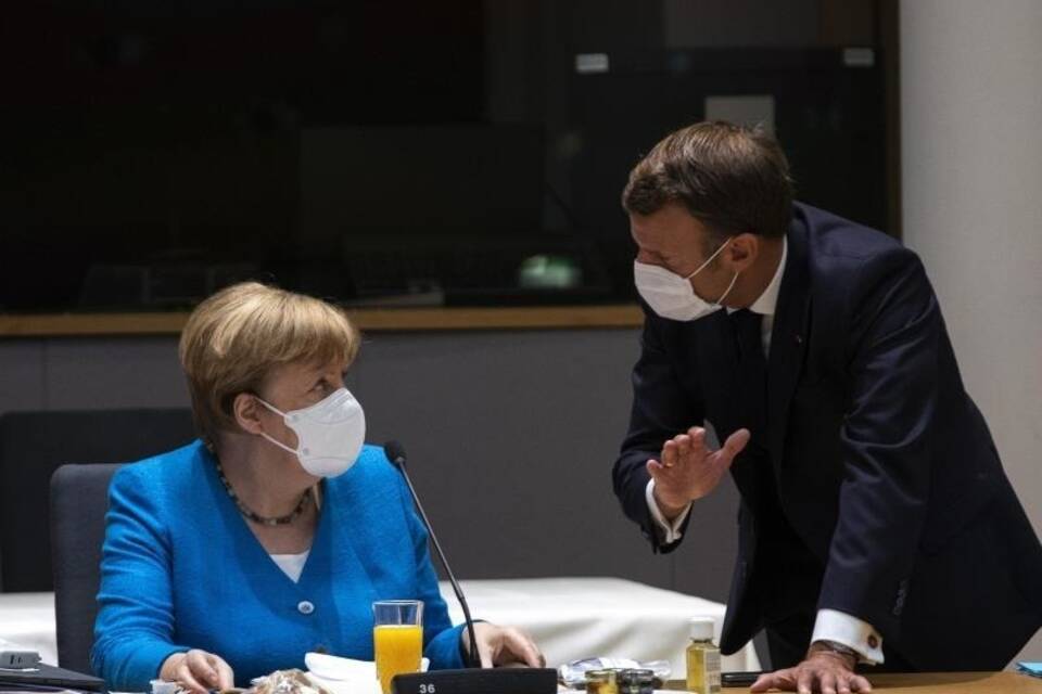 Merkel und Macron